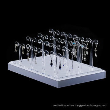 Shop Exhibitor Tray Creative Clear Jewelry Acrylic Earring Display Stand Rack Organizer